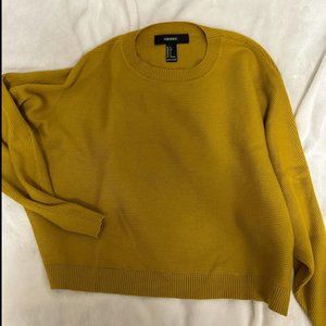brand new sweater mustard